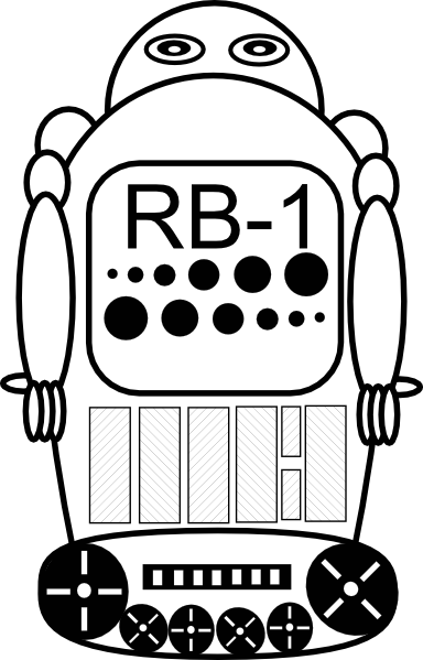 robot clipart outline - photo #8