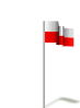 Michaelin Flag Poland Wind Clip Art
