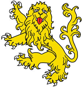 Clipart Rampant Lion Image