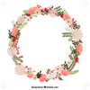 Autumn Heart Wreath Clipart Image