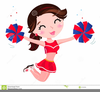 Cute Cheerleading Clipart Image