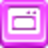Free Pink Button App Window Image