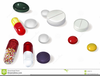 Medicine Tablet Clipart Image