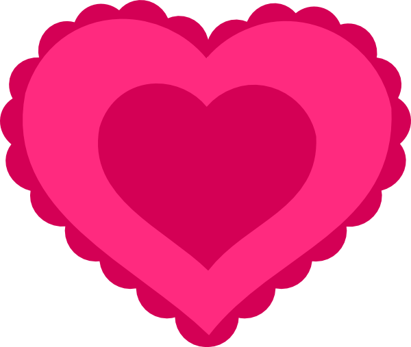 pink heart clip art free - photo #26