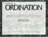 Deacon Ordination Certificates Clipart Image