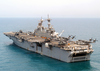 The Amphibious Assault Ship Uss Kearsarge (lhd 3) Conducting Combat Missions In Support Of Operation Iraqi Freedom. Image