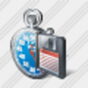 Icon Stop Watch Save Image