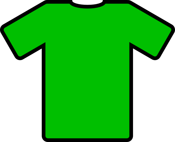 green t shirt clipart - photo #3