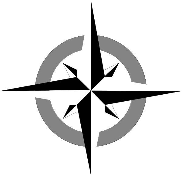 map compass clip art