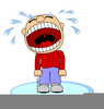 Man Crying Clipart Image
