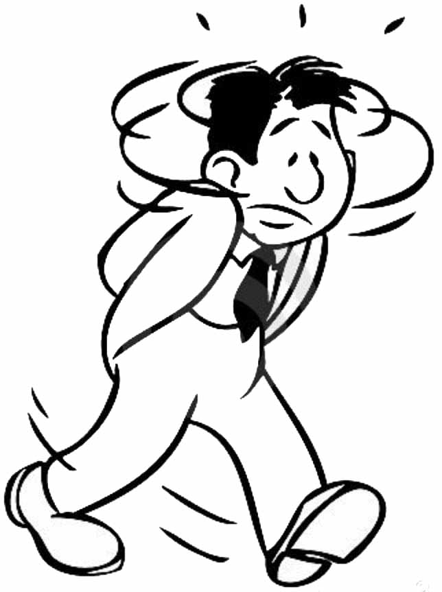 Worried | Free Images at Clker.com - vector clip art online, royalty