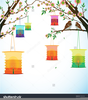 Chinese Lantern Festival Clipart Image