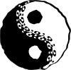 Jin-jang Yin-yang Clip Art