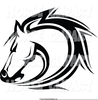 Free Horse Head Clipart Image