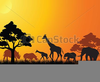 Free Clipart Africa Silhouette Image