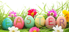 Easter Hat Parade Clipart Image