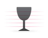 Rocky Wine Glass Image