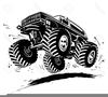 Monster Truck Vector Clipart Image