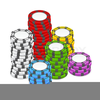 Stack Of Poker Chips Clipart Image