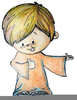 Smart Boy Clipart Image