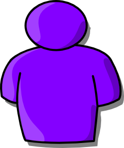Purple Avatar Clip Art