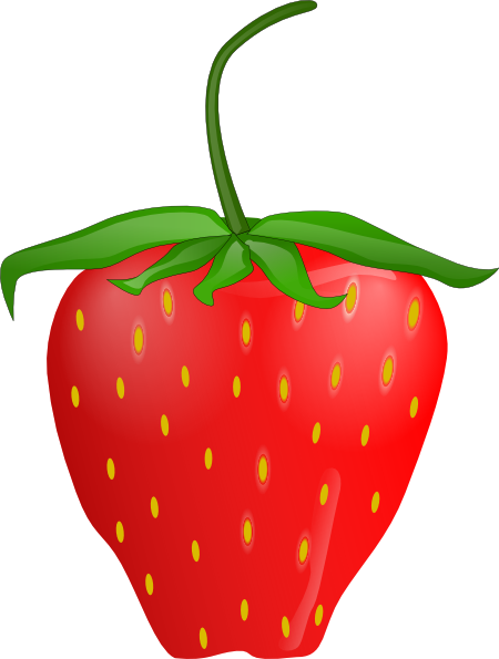clipart of a strawberry - photo #11
