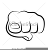 Point Hand Clipart Image