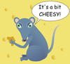 Cheesy Mouse Image