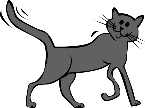 free animated cat clip art - photo #16
