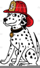 Dalmation Fire Dog Clipart Image