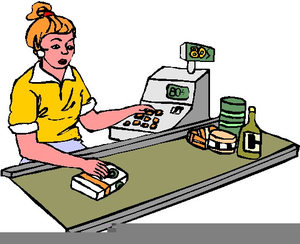 clipart clerk store clker rating