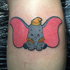 Cute Dumbo Tattoos Image