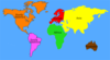 World Continent (color) Clip Art