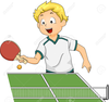 Santa Tennis Clipart Image