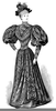 Clipart Of White Dress Image