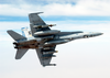 An F/a 18 Hornet Patrols Airspace Image
