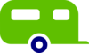 Green Trailer Clip Art