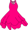 Pink Dress Clip Art