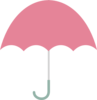 Pink Umbrella Clip Art