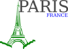 Paris France Logo Clip Art