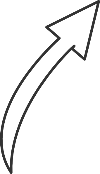 curved arrow clipart black and white - photo #33