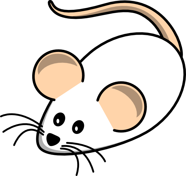 white mouse clip art - photo #9