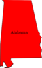 Alabama Outline Clip Art