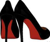 Red High Heel Clipart Image