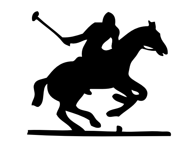 horse polo clip art - photo #2