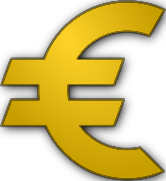 free clipart euro sign - photo #2
