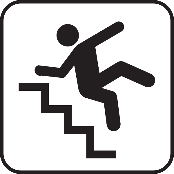 free clipart falling down - photo #7