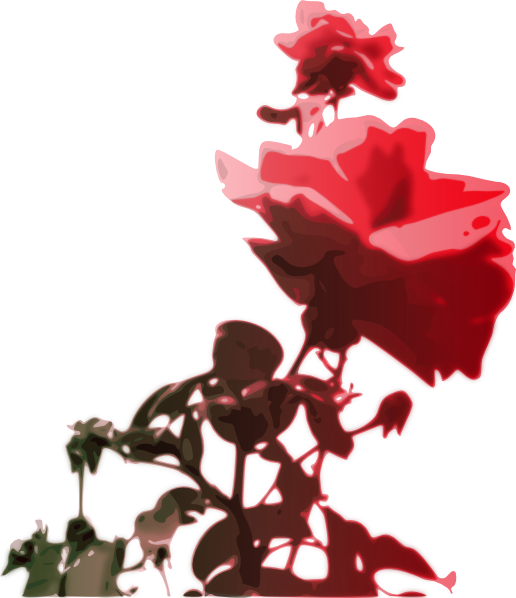 clip art hearts and roses. Rose clip art