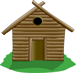  Cabin Homes on Log Cabin Clip Art   Vector Clip Art Online  Royalty Free   Public