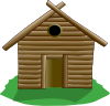 Log Cabin Clip Art